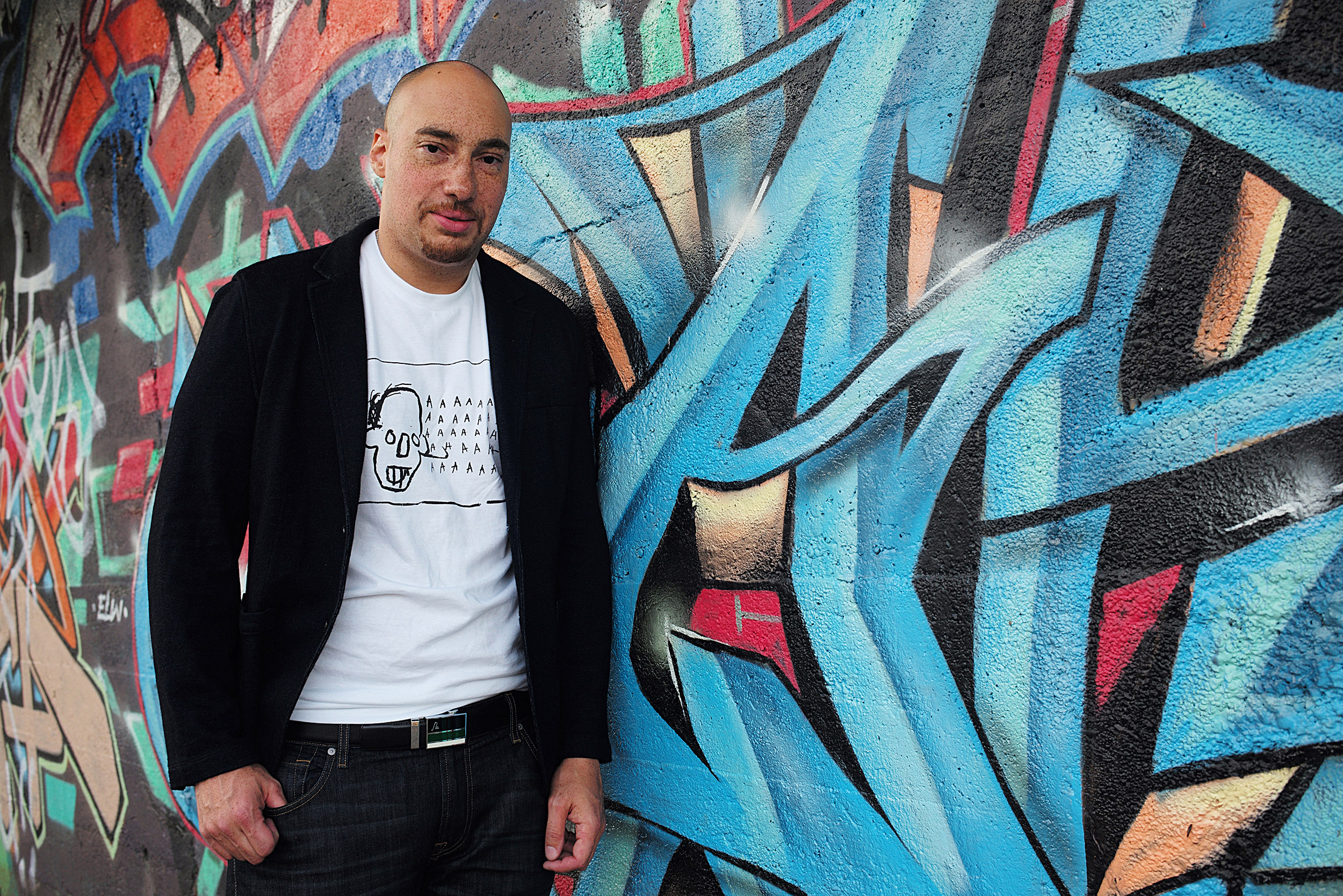 Event speaker Adam Bradley 